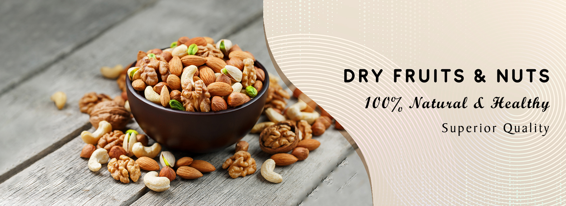 dry fruits banner